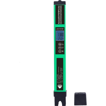 5-in-1 Digitale pH-meter Waterkwaliteitstester Slimme BT pHECTDSCFTemp Tester voor Drinkwater veelkleurig