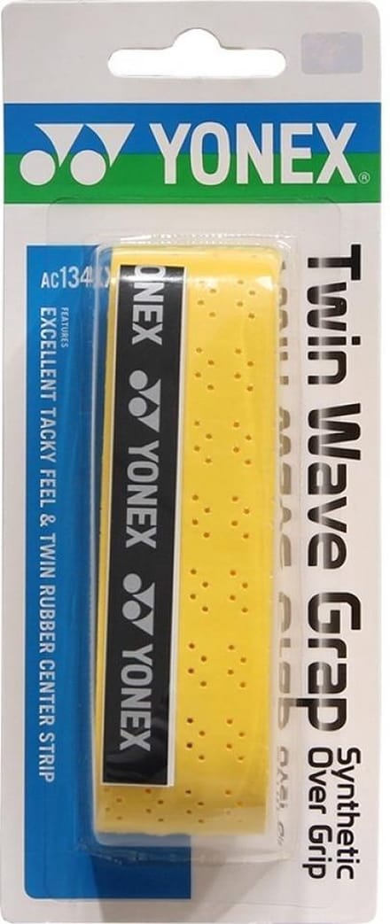 Yonex Twin Wave - dubbel geribbelde grip | AC139EX | geel