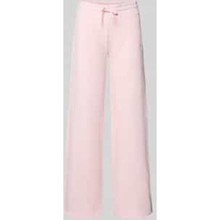 wide fit sweatpants van katoenmix