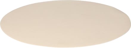 Wicotex Placemats Uni - creme - rond 38 cm - anti slip laag - Teflon coating toplaag