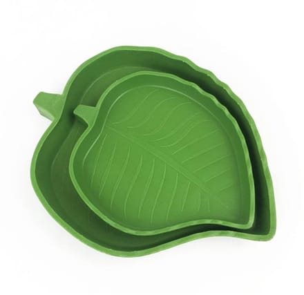 Allecto - Leaf Feeding Bowls - Voerbak Reptielen - Natuurlijke