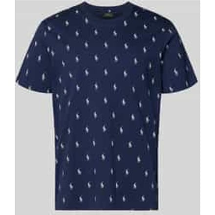 Regular Fit pyjamabovenstuk van 100% katoen model 'CREW-SLEEP-TOP'