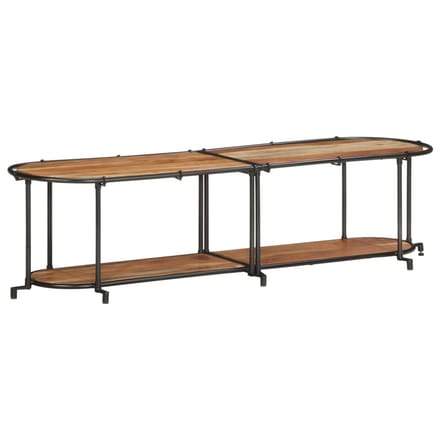 vidaXL - Tv-meubel - 160x42x40 - cm - massief - acaciahout