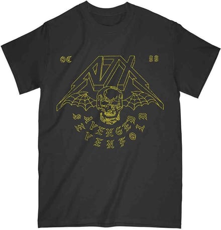 Avenged Sevenfold - Webbed Wings Heren T-shirt - M - Zwart