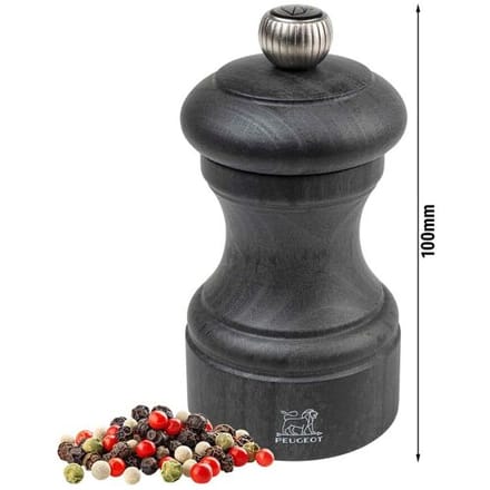 (6 stuks) PEUGEOT BISTRO - Pepermolen - Grafiet - Hoogte: 100mm
