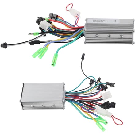 Controller LCD Display Bedieningspaneel met Schakelaar Accessoire voor Elektrische Fiets Scooter 36V gray