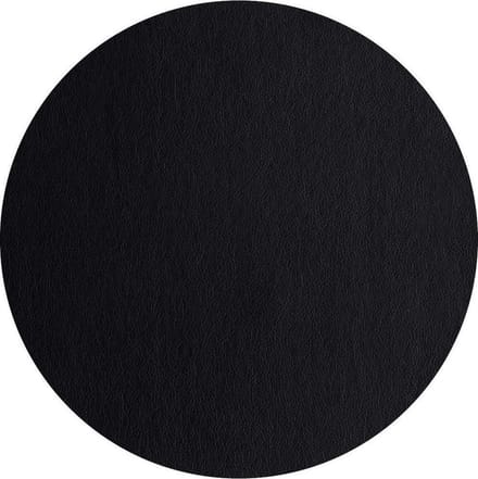 ASA Selection | Placemat | Leather Optic Fine | Rond | PVC - Lederoptiek | Zwart | 38CM