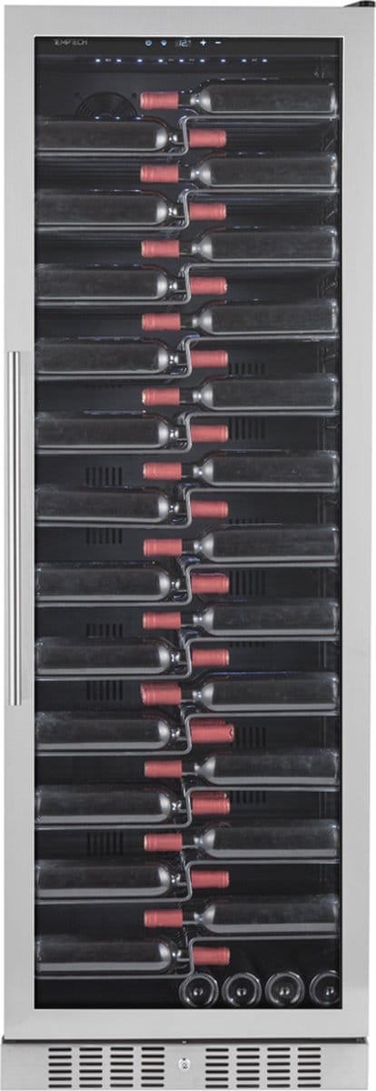 Temptech Wijnkoelkast - Copenhagen CPRO1800SX - 143 Flessen - 1 Zone
