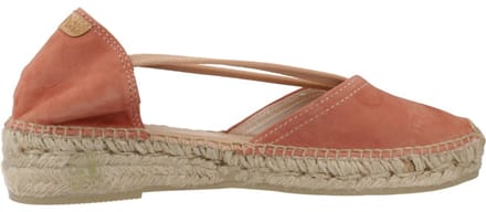 Suède espadrilles voor dames met bandjes | ERLA-A