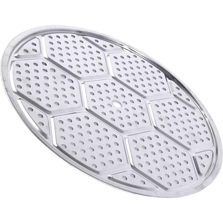 RVS Stoomrek Multifunctioneel Hoge Temperatuur Bestendig Veilig Rond Stoomrek voor Stomen white