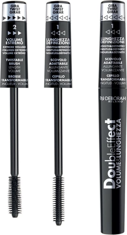 Deborah Milano Double Effect Volume & Length Mascara