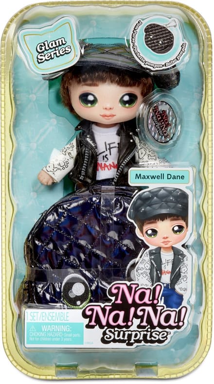 Na! Na! Na! Surprise 2-in-1 Pom Pop Maxwell Dane - Glam Serie