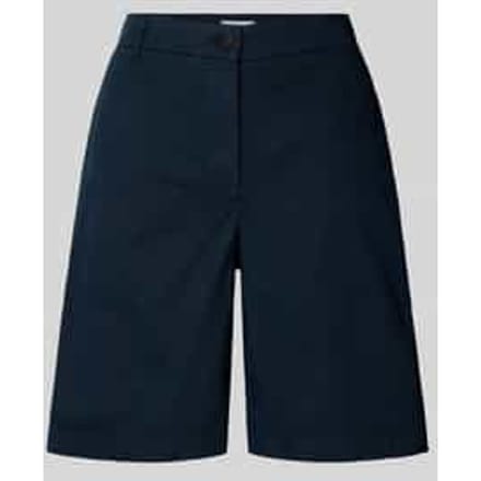 Relaxed fit korte chino van katoenmix