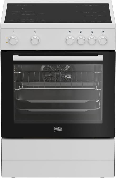 Beko FBM6701W - Keramisch Fornuis