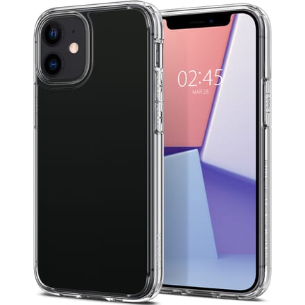 Spigen Ultra Hybrid Backcover voor de Apple iPhone 12 Mini - Transparant