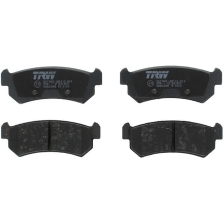 Remblokset TRW GDB3348, achter