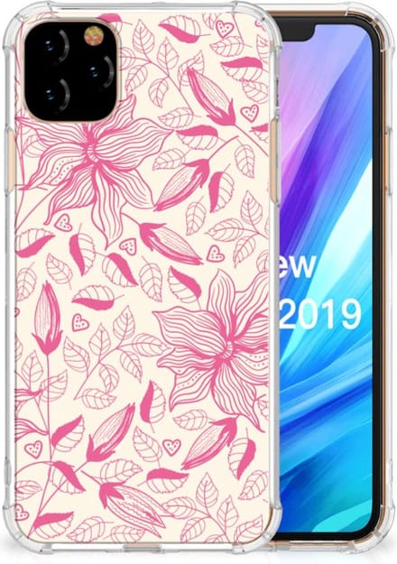 Apple iPhone 11 Pro Max Case Pink Flowers