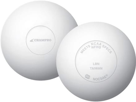 NOCSAE Lacrosse Ballen - 12 Stuks - Wit