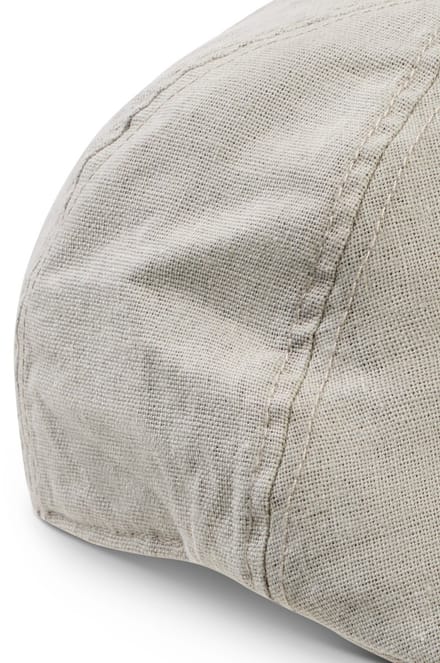 camel active Platte pet van linnenmix - Maat menswear-XL - Beige