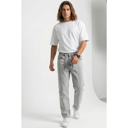 Relaxed Fit Denim Broek