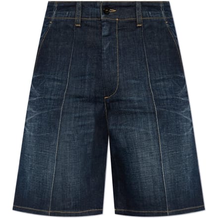 Dsquared2 Donkere Bermudashort Denim Marineblauw