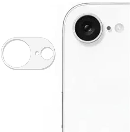Camera lens Protector 1x Geschikt voor: iPhone 17E / 16E - screen protector - glas - bescherm je camera - beschermglas - Transparant