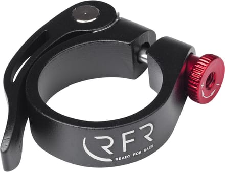 RFR Zadelpenklem WITH QUICK RELEASE 34.9 BLACK/RED
