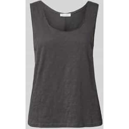 regular fit top van puur katoen