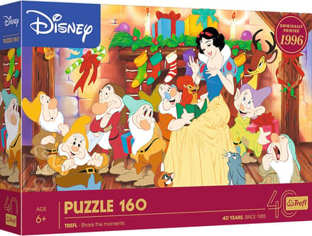 Trefl puzzel Disney kerst 160 stukjes - Fairytale Christmas - educatief.