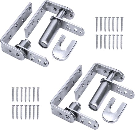 Dikte van 304 RVS Zelfvergrendeling Cafe Swinging Saloon Deur Scharnieren - Hardware Gravity Scharnieren