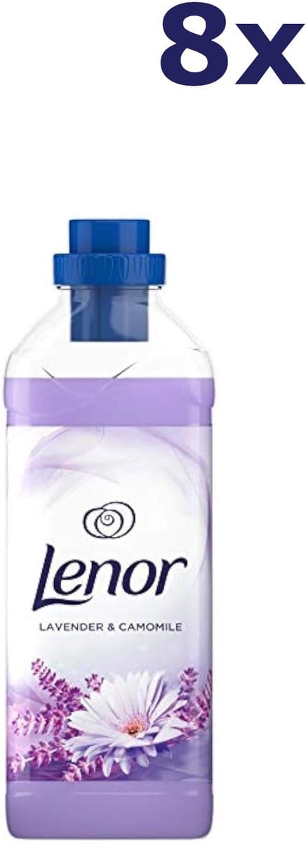 8x Lenor Wasverzachter - 56sc1.176ML- lavender & kamille