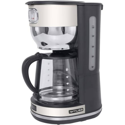 MS-220SC - Muse filter-koffiezetapparaat, 1,4 L, antraciet/creme