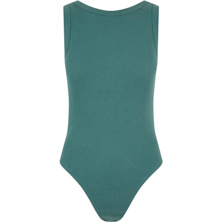 Urban Classics - Rib Tank Bodysuit - XS - Groen