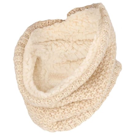 Ski Colsjaal dames - One Size - Wool white