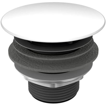 Kaldewei permanent drain valve, round lid 9058000001