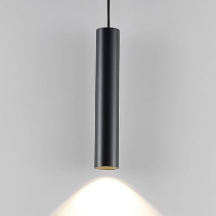 Deko Light Can 350, 1x 7,5 W GU10, Schwarz 342257 Hanglamp Stiftfitting GU10 7.5 W Zwart