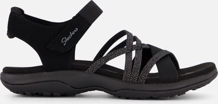 Skechers REGGAE SLIM - MEADOW GRAZER Dames Sandalen - Zwart