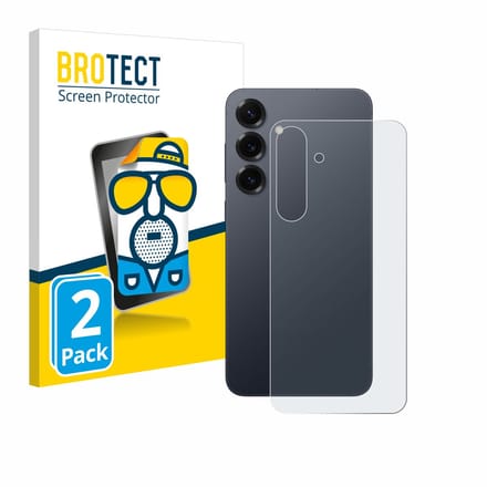 BROTECT - Screenprotector voor Samsung Galaxy S25 Plus (Achterkant) - Folie Beschermfolie matte 2 Stuks