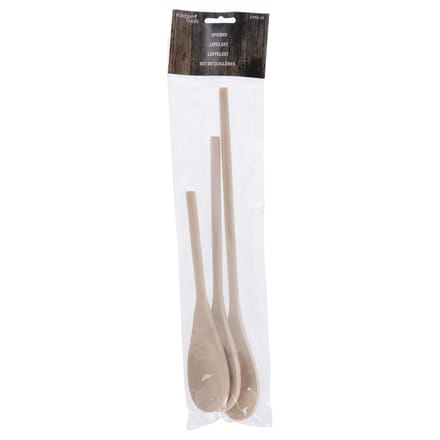 Kitchen Tools Houten lepels set van 3