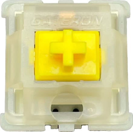 Gateron Milky Pro V2 Yellow Mechanische Switches - Linear - 30 stuks