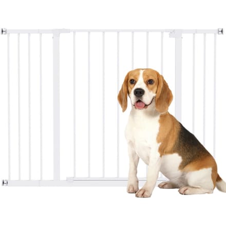4goodz Hondenhekje klemmontage zonder boren 76-107 x 76 cm -