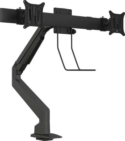 Multibrackets M VESA Gas Lift Arm Single Black w. Duo Crossbar