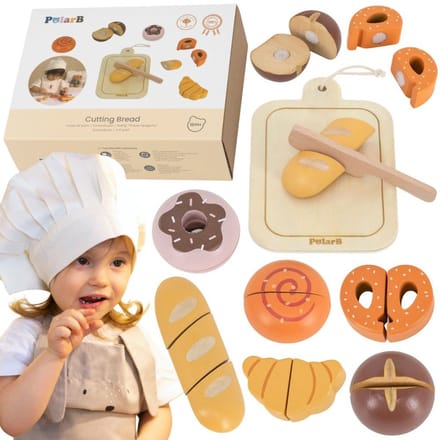 Viga Houten Ontbijtset – Kleine Bakker - UNI