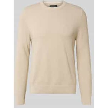 Regular fit gebreide pullover van zuiver katoen