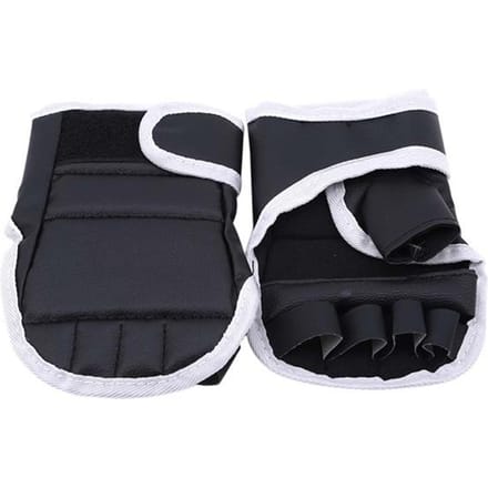 Bokshandschoenen Trainingsbokshandschoenen Volwassenen Sanda Handschoenen Muay Thai black