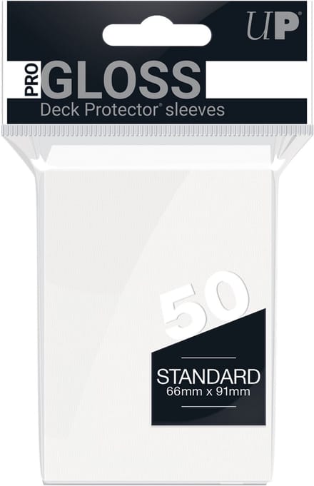 Deck Protector Trading Card Sleeves Sleeves - White - 50 stuks - D12