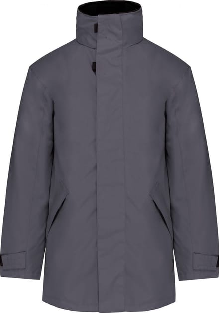 Kariban Gewatteerde parka K677 - Convoy Grey - S