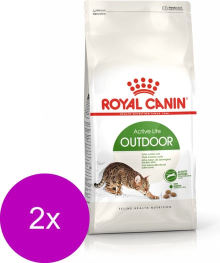 Royal Canin Outdoor - Kattenvoer - 2 x 10 kg