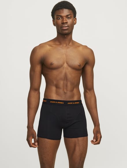 Jack&Jones Heren Jacmarvin Boxershorts 3-Pack Black