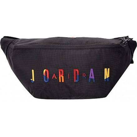 Jordan Polyester Buiktas, Crossbody Tas Normaal Unisex Zwart ONESIZE